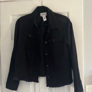 Rewash Women's Black Denim Jacket